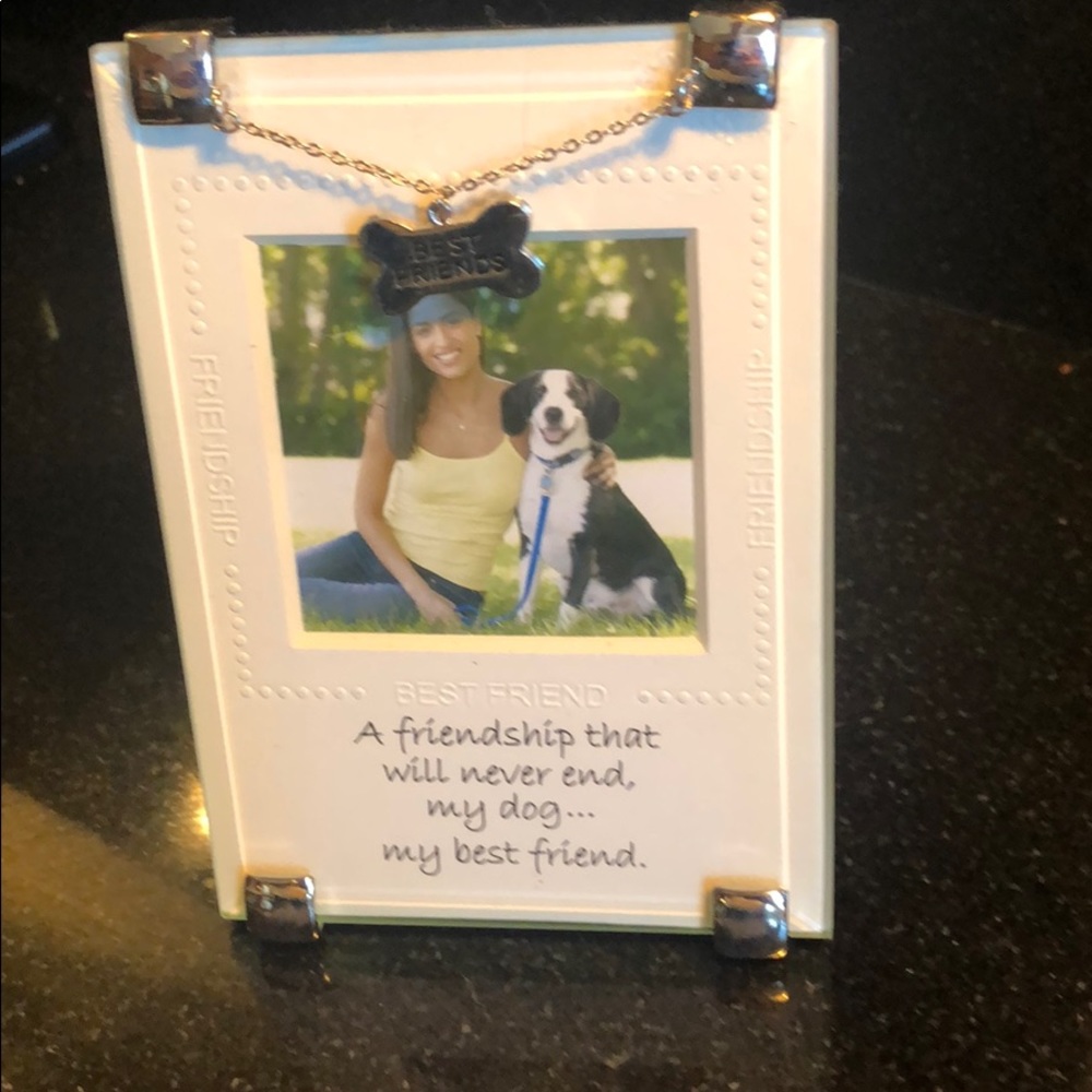 Best Friends (Dog) Desk picture frame
